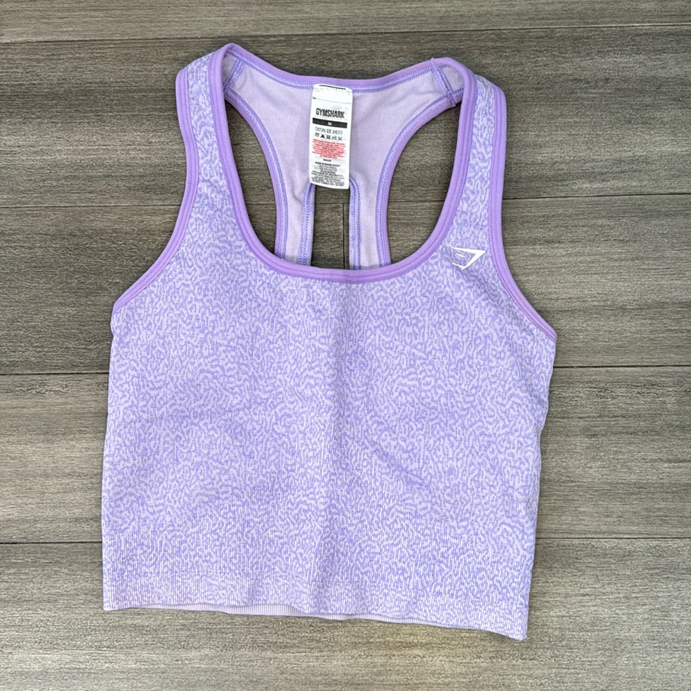 Gymshark purple tank top